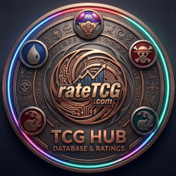 rateTCG — comparateur TCG Pokémon, logo