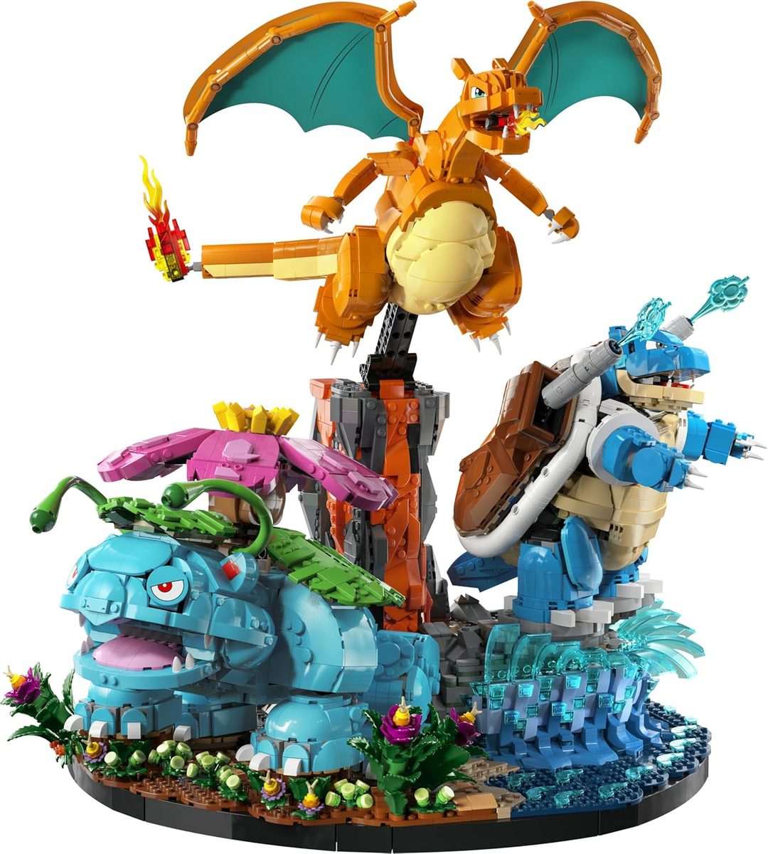 LEGO Pokémon Venusaur, Charizard y Blastoise