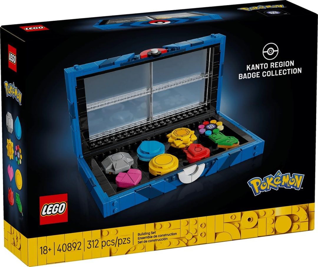 LEGO Pokémon Kanto Region Badge Collection (40892)